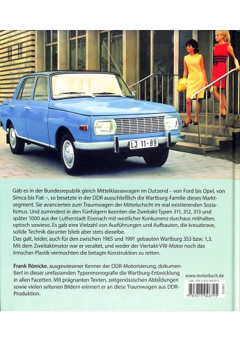 Wartburg  Vom 311 zum 353   1956-1991