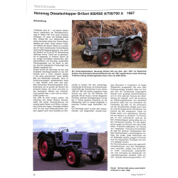 Traktor Profile nr 2 Hanomag 1950-1971