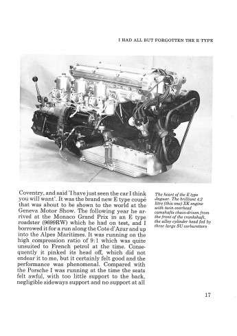 Jaguar E Type 3.8 & 4.2 6-cilinder 5.3 V12