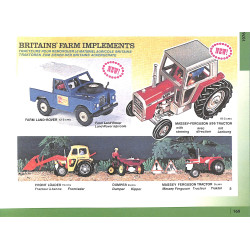 Britains Toy Models Catalogues 1970 to 1979 with comprehensive indices