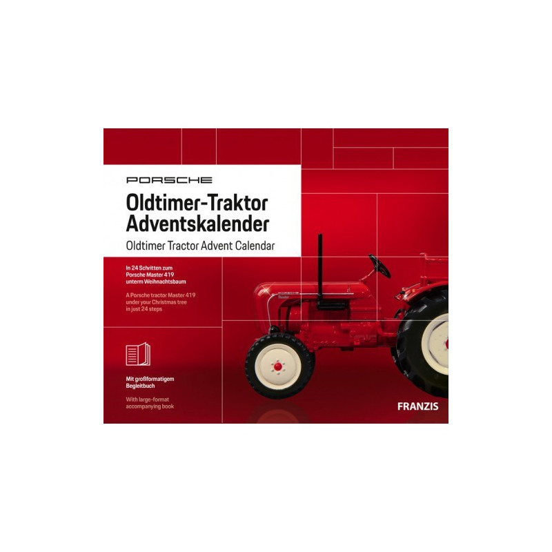 Porsche Oldtimer Tractor Advent Calendar
