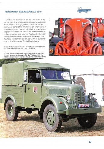 Phänno, Ello und Co. Phänomen, Granit, Garant, Robur 1949 - 1990