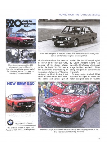 BMW Classic 5 Series 1972 to 2003