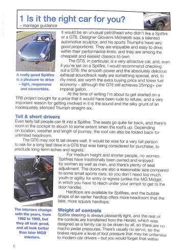 Triumph Spitfire and GT6