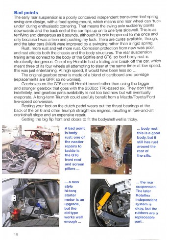 Triumph Spitfire and GT6