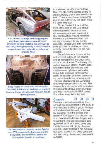 Triumph Spitfire and GT6