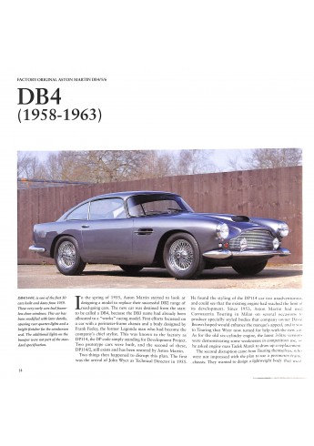 Factory-Original Aston Martin DB4/5/6