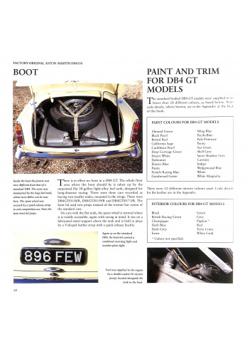 Factory-Original Aston Martin DB4/5/6