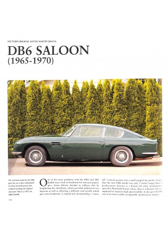 Factory-Original Aston Martin DB4/5/6