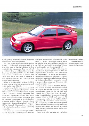 The Complete Catalogue of the Ford Escort Mk3, Mk4, Mk5 & Mk6