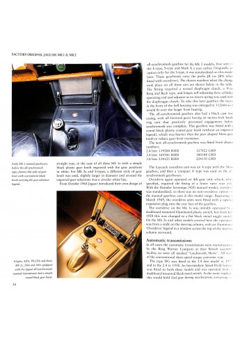 Factory-Original Jaguar Mk1 & Mk2