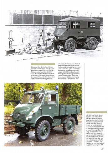 Unimog - Militär- und Polizeifahrzeuge 1950 - 2016, Band 1 Unimog - Militär- und Polizeifahrzeuge 1950 - 2016, Band 1