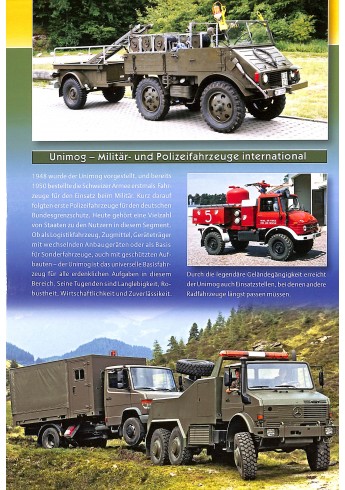 Unimog - Militär- und Polizeifahrzeuge 1950 - 2016, Band 1 Unimog - Militär- und Polizeifahrzeuge 1950 - 2016, Band 1