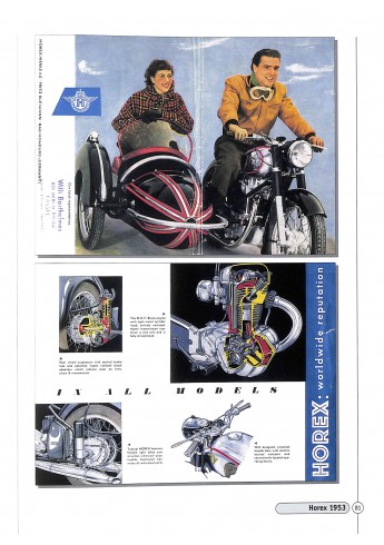 Horex Prospekte 1921-60