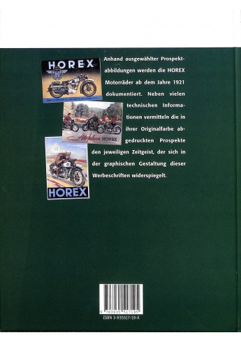 Horex Prospekte 1921-60