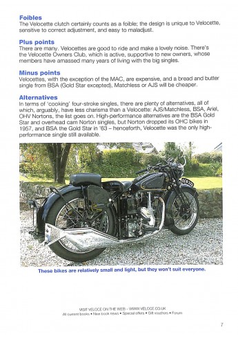 Velocette 350 & 500 Singles