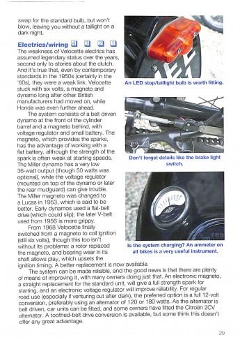 Velocette 350 & 500 Singles