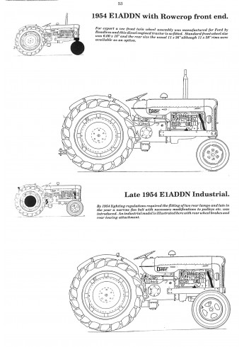 Fordson Major 'New Major E1As' 1951-1964 Voorkant
