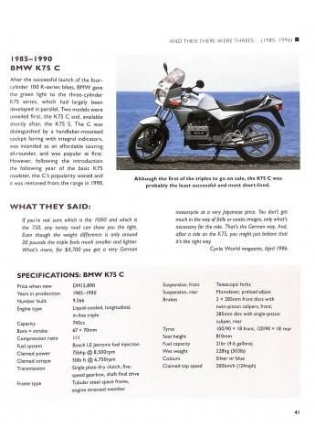 BMW K Series