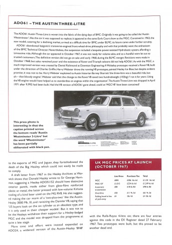 MGB - The superlative MG