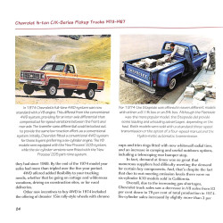 Chevrolet Pickup Trucks 1973-1987