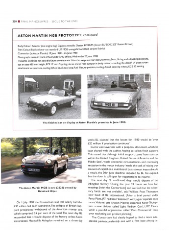 MGB - The superlative MG