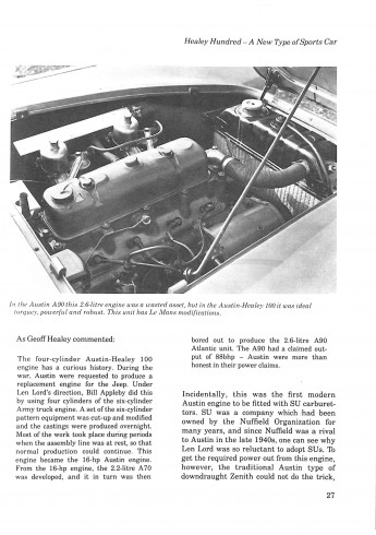 Austin Healey 100 & 3000 Series