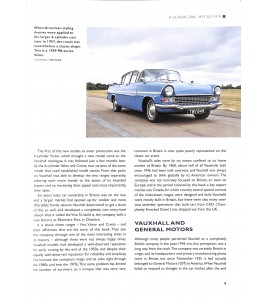 Vauxhall Cars of the 1960s and 1970s