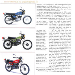 suzuki Motorcycles - The Classic Two-stroke Era 1955 to 1978