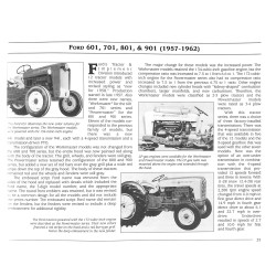 A guide to Ford, Fordson and new Holland Tractors, 1907 - 1999