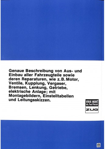Reparaturanleitungen  NSU Prinz