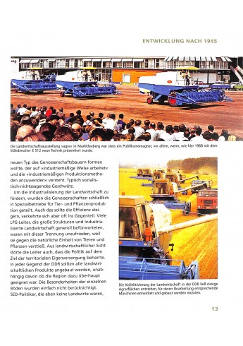 Verdiente Aktivisten Traktoren und Ackerschlepper der DDR