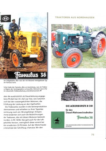 Verdiente Aktivisten Traktoren und Ackerschlepper der DDR