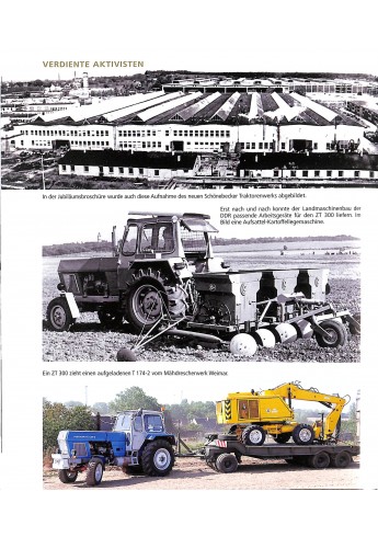 Verdiente Aktivisten Traktoren und Ackerschlepper der DDR