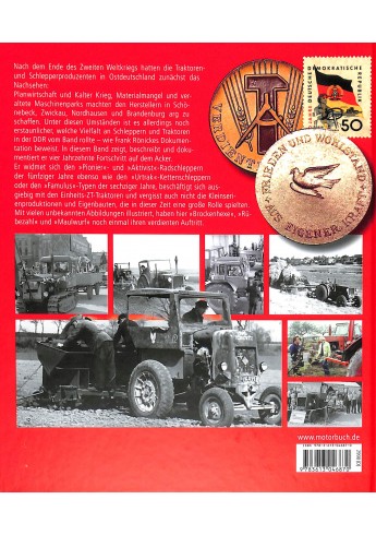 Verdiente Aktivisten Traktoren und Ackerschlepper der DDR