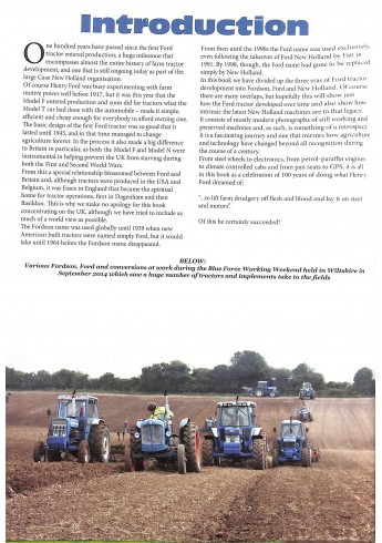 100 Years of Fordson, Ford and New Holland Tractors 1917-2017