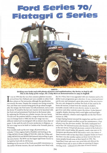 100 Years of Fordson, Ford and New Holland Tractors 1917-2017