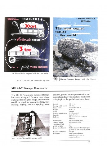 Early Massey Ferguson Implements – and the Tractors