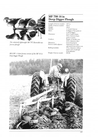 Early Massey Ferguson Implements – and the Tractors