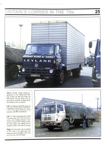 Britain’s Lorries in the ’70s