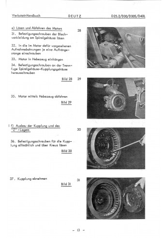 D15 - Deutz Werkstatthandbuch für Deutz-Radschlepper
