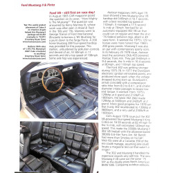 Ford Mustang II & Pinto 1970 tp 1980