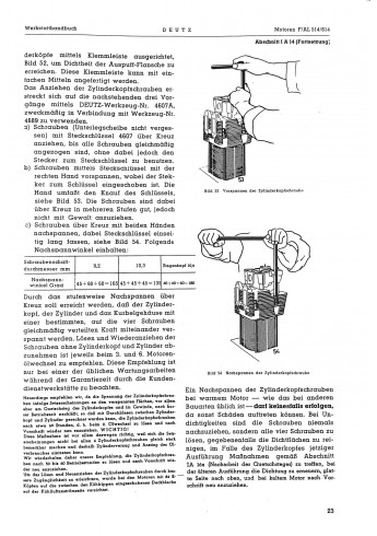 D26 - Werkstatthandbuch für luftgekühlte Motoren F/A 1-6 L514, F/A 6-12 L614