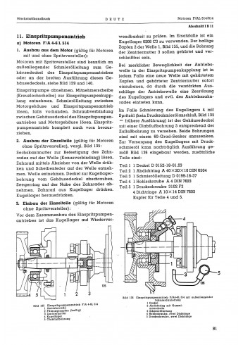 D26 - Werkstatthandbuch für luftgekühlte Motoren F/A 1-6 L514, F/A 6-12 L614