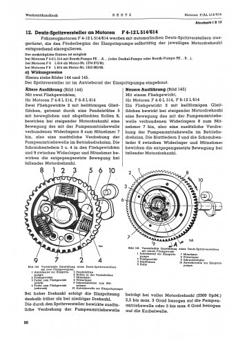 D26 - Werkstatthandbuch für luftgekühlte Motoren F/A 1-6 L514, F/A 6-12 L614