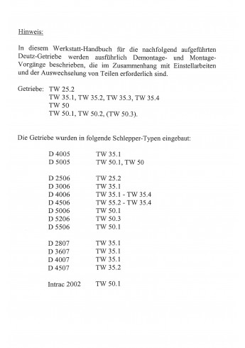 D34 - Werkstatthandbuch Getriebe Deutz D2506-D5506-D5206,D6206
