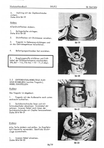 D34 - Werkstatthandbuch Getriebe Deutz D2506-D5506-D5206,D6206