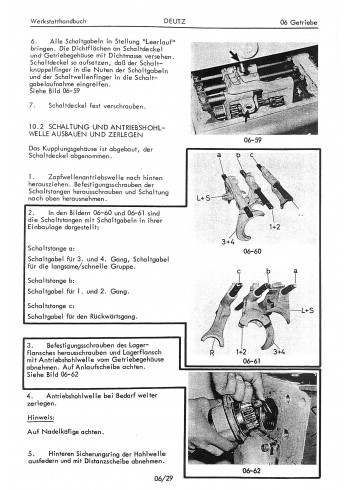 D34 - Werkstatthandbuch Getriebe Deutz D2506-D5506-D5206,D6206