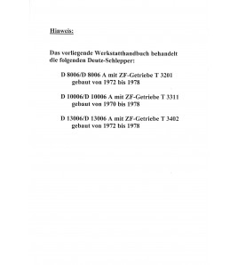 D38 - Werkstatthandbuch Deutz D8006-D5506 291 1871