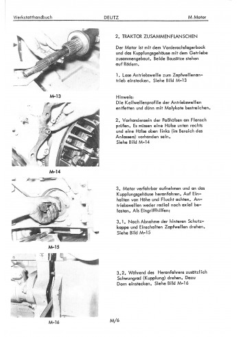 D38 - Werkstatthandbuch Deutz D8006-D5506 291 1871